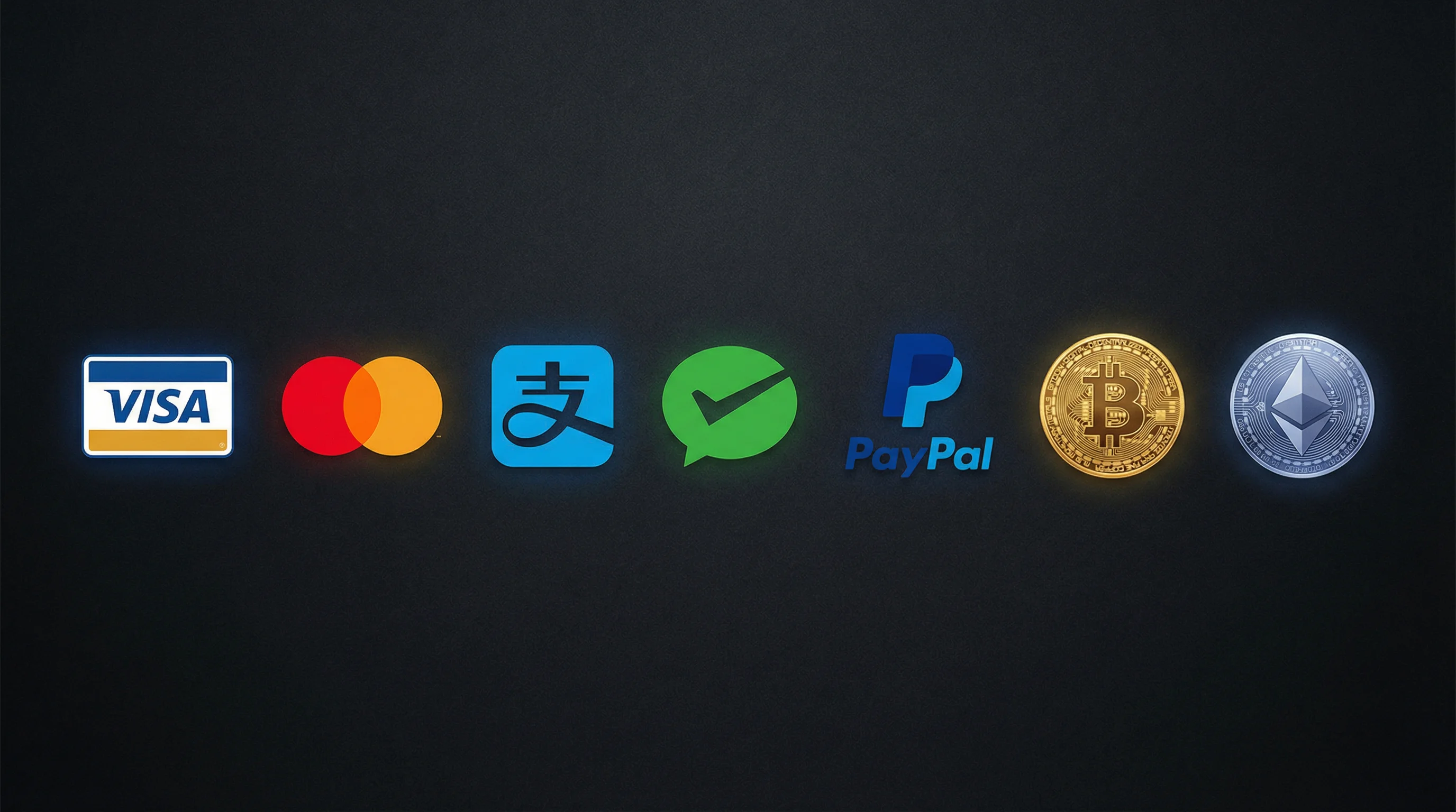 问鼎娱乐支持的多种支付方式图标展示